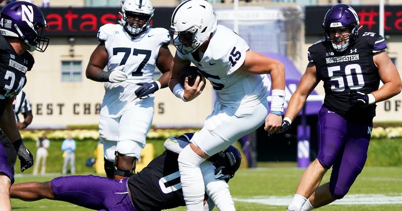 NCAA Football: Penn State at Northwestern