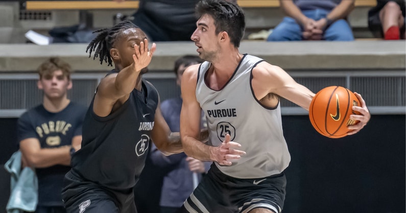 Purdue's Ethan Morton