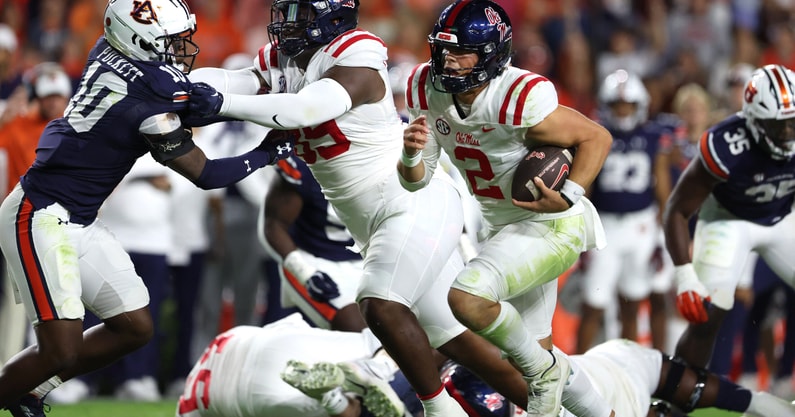 NCAA Football: Mississippi at Auburn