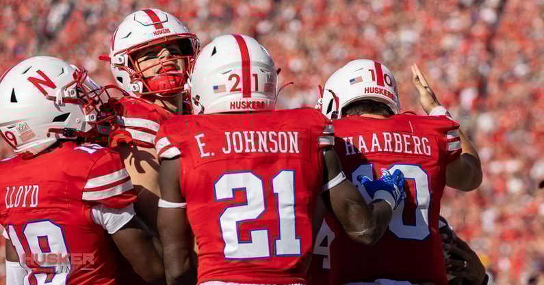 Emmett Johnson Nebraska offense