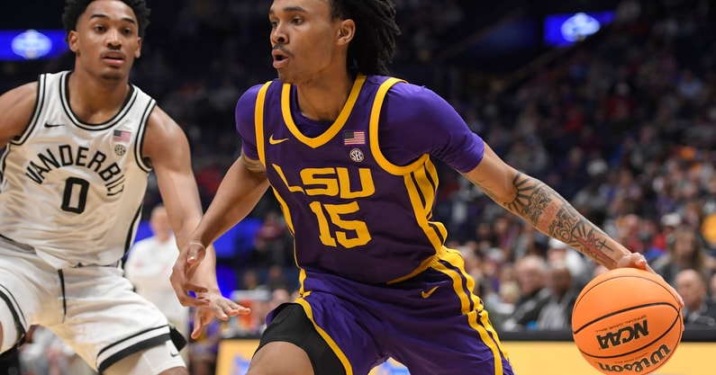 NCAA Basketball: SEC Conference Tournament Second Round - Vanderbilt vs LSU