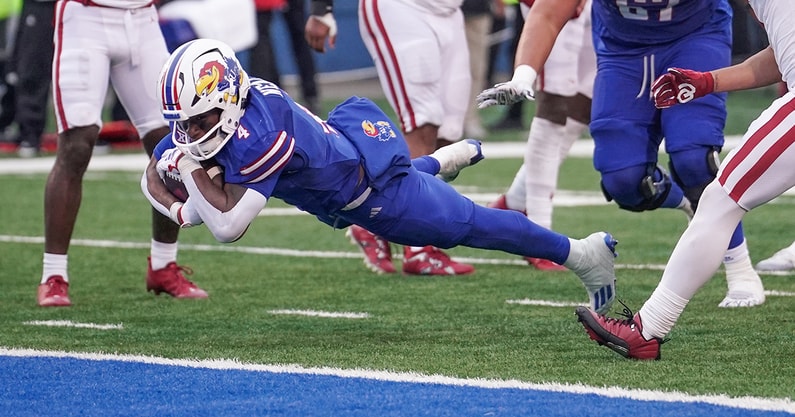 Kansas RB Devin Neal