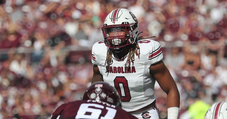 south carolina gamecocks linebacker debo williams