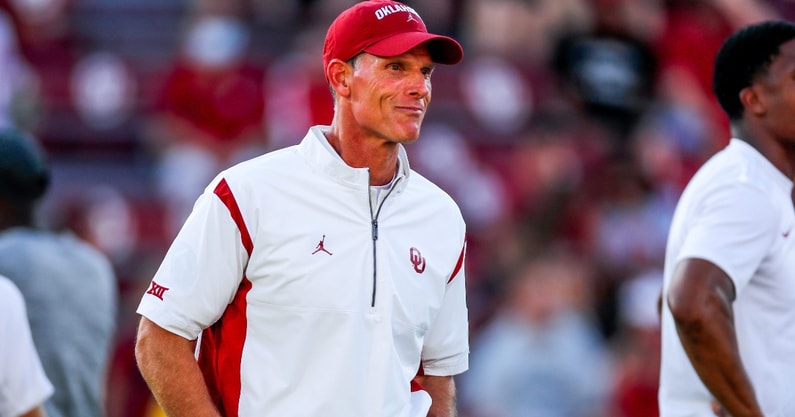 oklahoma-head-coach-brent-venables-discusses-transition-old-school-football-big-12-conference