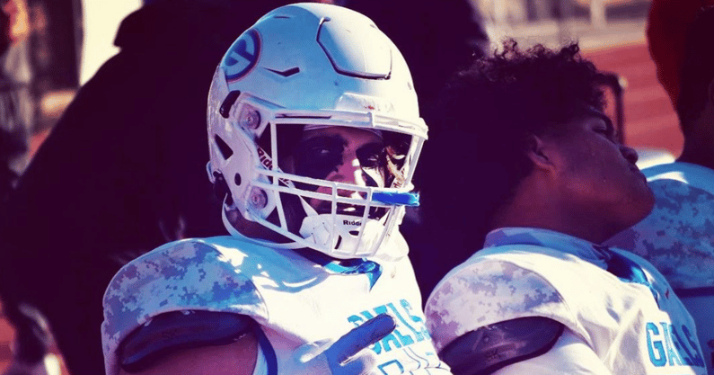 2024 OT Xander Ruggeroli from Las Vegas Bishop Gorman HS