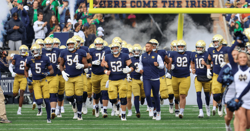notre dame runout