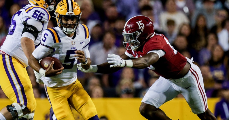 NCAA Football: Alabama at Louisiana State