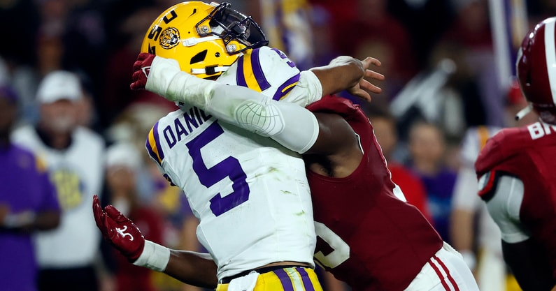 NCAA Football: Louisiana State at Alabama