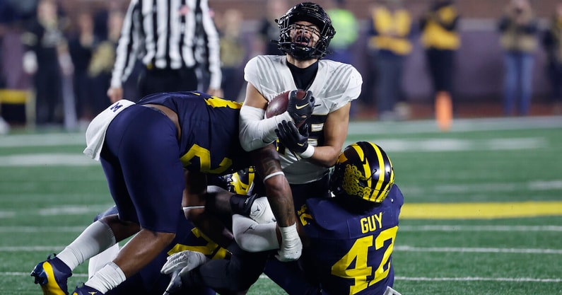 NCAA Football: Purdue at Michigan
