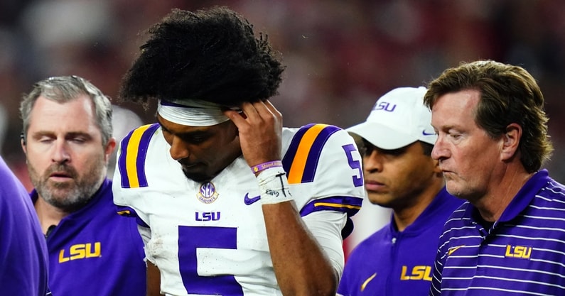 Jayden Daniels concussion