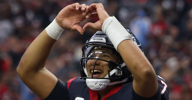 C.J. Stroud by Thomas Shea-USA TODAY Sports