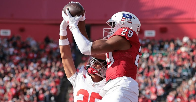 Malik Hartford by Vincent Carchietta-USA TODAY Sports