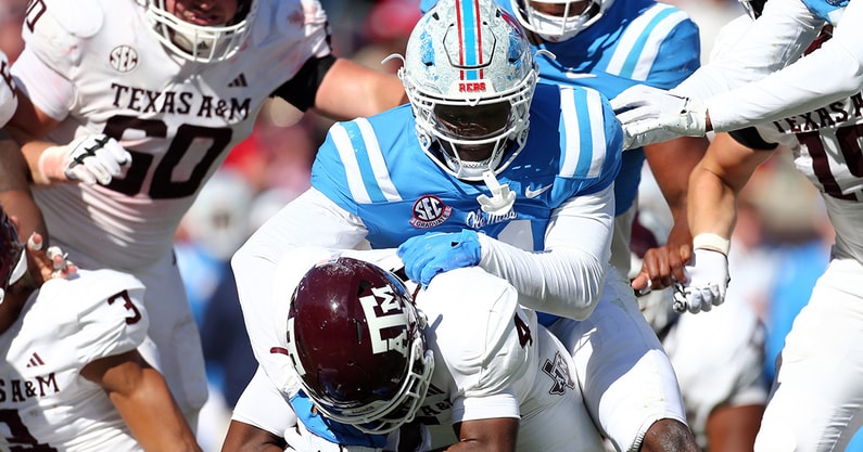 NCAA Football: Texas A&M at Mississippi