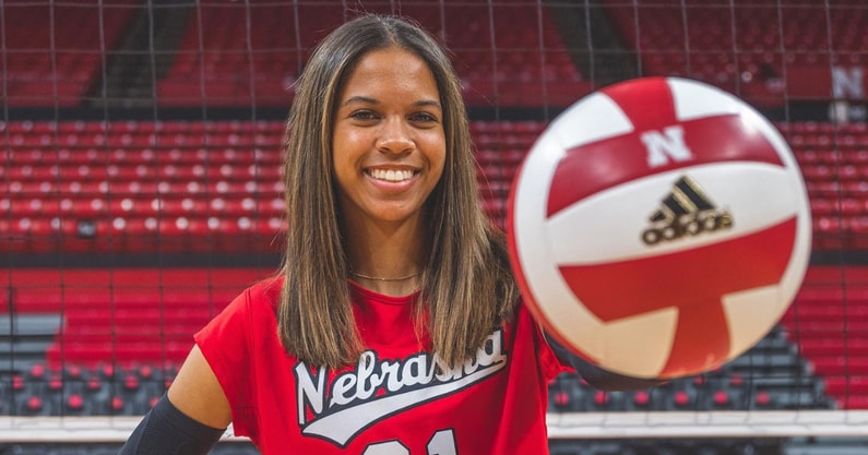 Nebraska volleyball Skyler Pierce