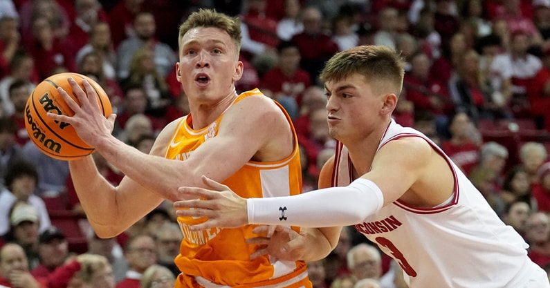 NCAA Basketball: Tennessee at Wisconsin