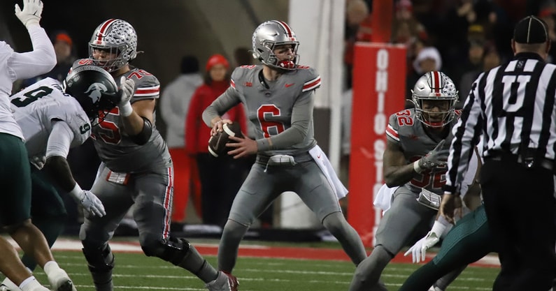 Kyle McCord by Matt Parker -- Lettermen Row --