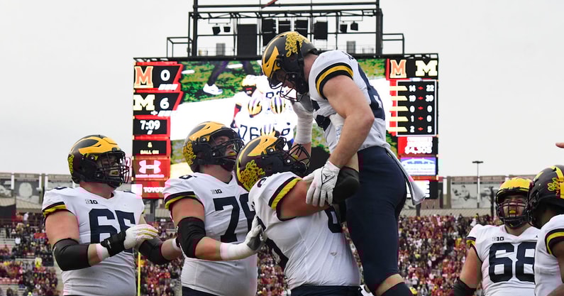 NCAA Football: Michigan at Maryland
