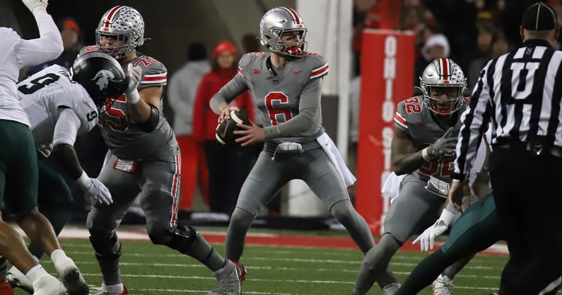 Kyle McCord by Matt Parker -- Lettermen Row --