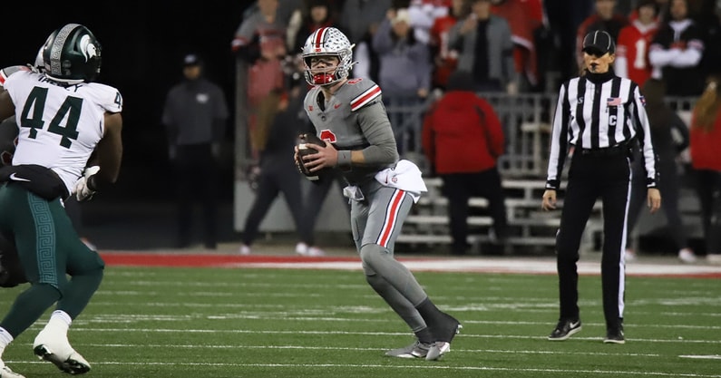 Kyle McCord by Matt Parker -- Lettermen Row --