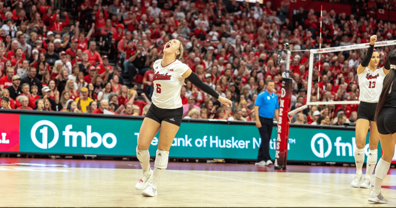 Nebraska volleyball Laney Choboy