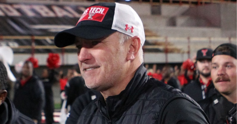Texas Tech HC Joey McGuire