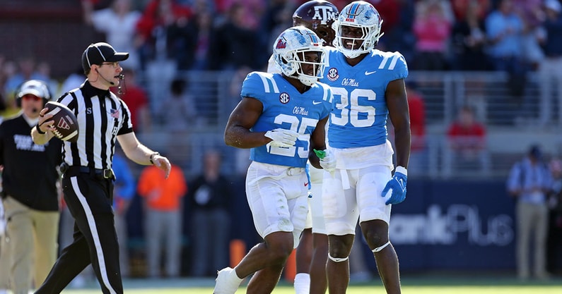 NCAA Football: Texas A&M at Mississippi