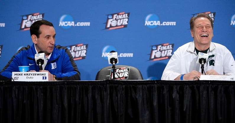 michigan-state-head-basketball-coach-tom-izzo-gives-thoughts-history-against-duke