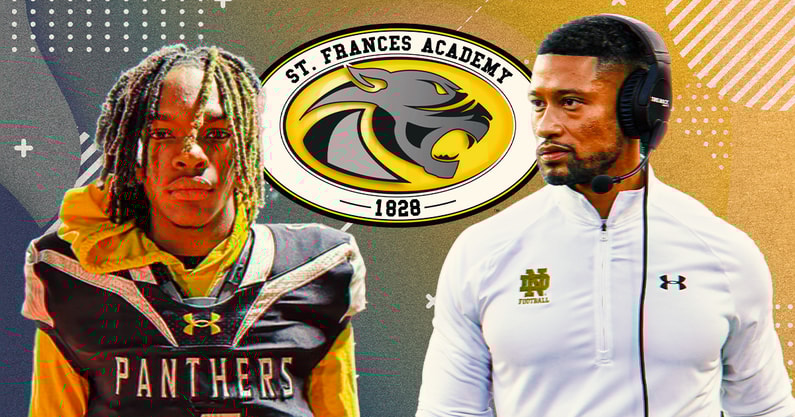 Notre Dame football St. Frances Academy