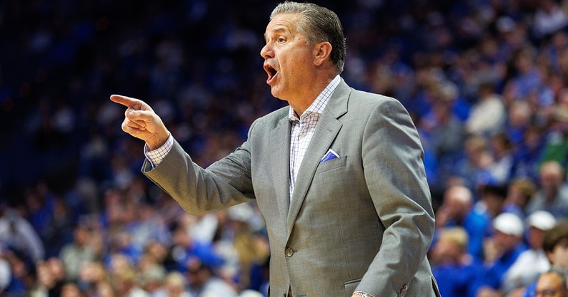 Kentucky head coach John Calipari