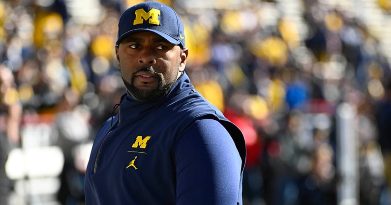 Michigan coach Sherrone Moore brought Sean Magee back to join his staff. Brad Mills | USA TODAY Sports