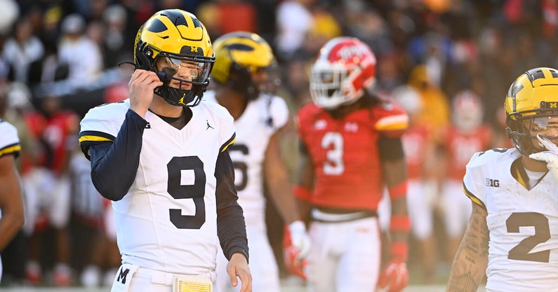 NCAA Football: Michigan at Maryland