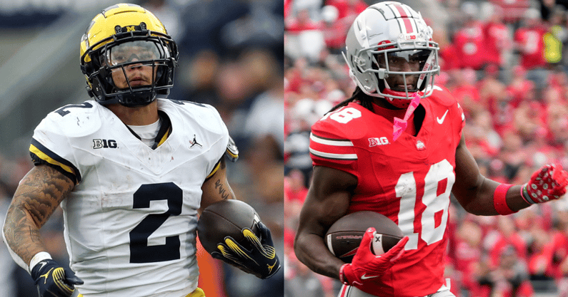Michigan RB Blake Corum, Ohio State WR Marvin Harrison Jr.