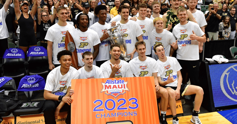 Purdue's Maui Invitational championship
