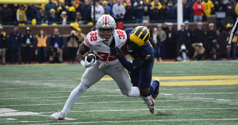 TreVeyon Henderson by Matt Parker -- Lettermen Row --