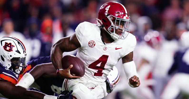 Alabama QB Jalen Milroe