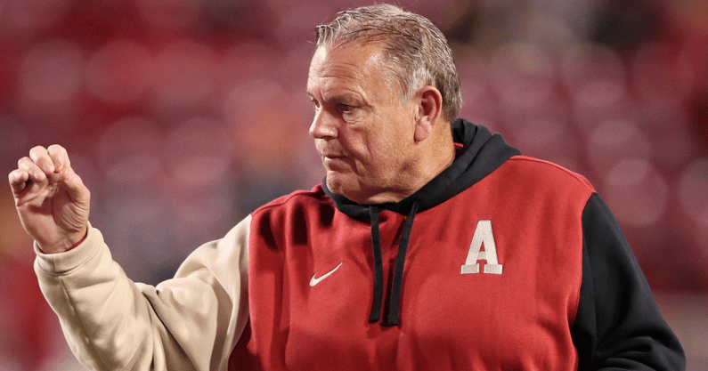Arkansas HC Sam Pittman