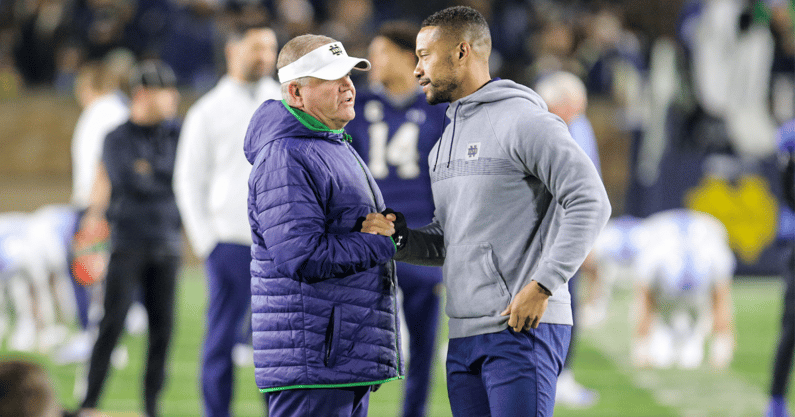 Brian Kelly, Marcus Freeman