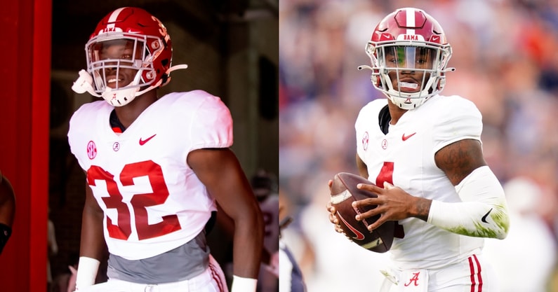 alabama-linebacker-deontae-lawson-reveals-conversation-quarterback-jalen-milroe-following-texas-loss