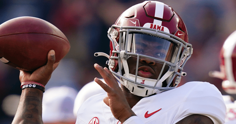 Alabama QB Jalen Milroe