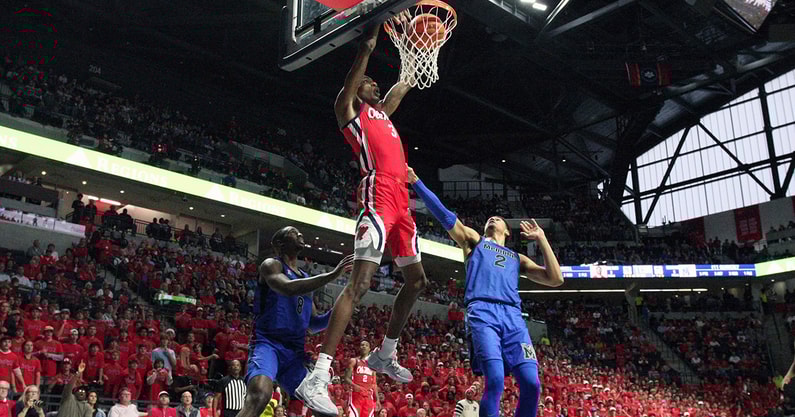 NCAA Basketball: Memphis at Mississippi