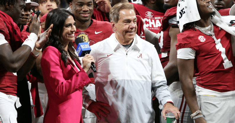 Alabama coach Nick Saban