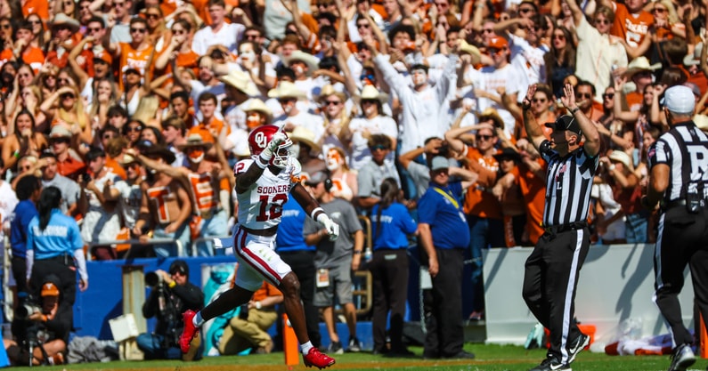 NCAA Football: Oklahoma at Texas