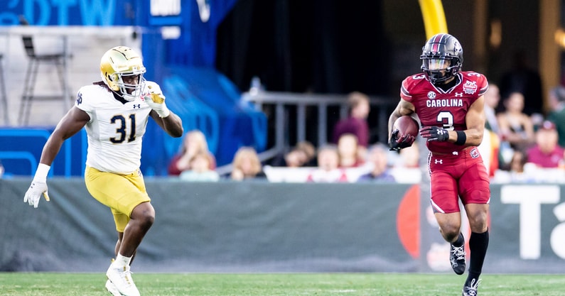 NCAA Football: Gator Bowl-South Carolina at Notre Dame