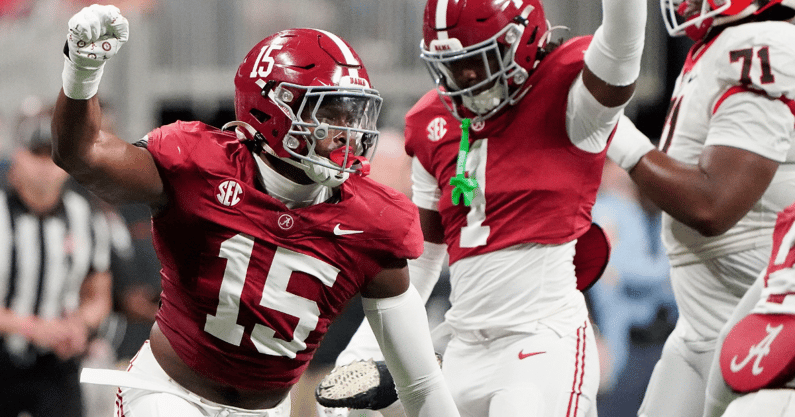 Alabama LB Dallas Turner