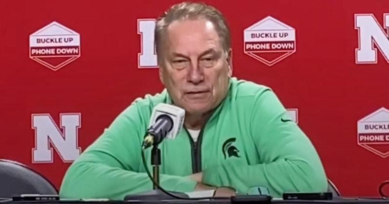 Michigan State head coach Tom Izzo