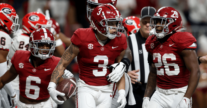 Alabama WR Jermaine Burton