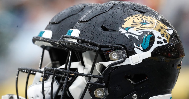 Jacksonville Jaguars helmet Cory Robinson