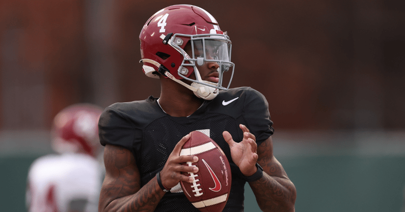 Alabama QB Jalen Milroe