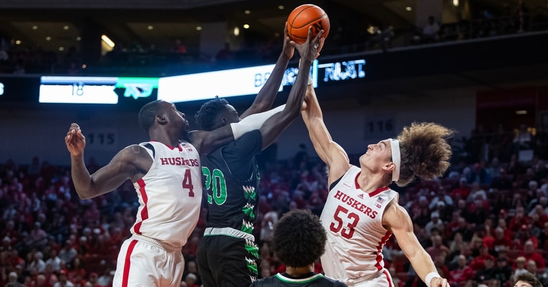 Juwan Gary Josiah Allick Nebraska basketball