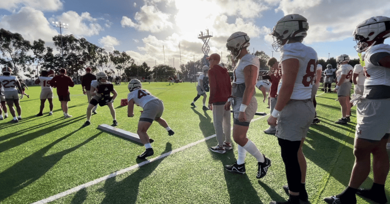 Alabama bowl practice